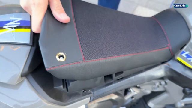 Детский электромотоцикл трицикл 12v с ручкой газа, C111MC смотреть онлайн