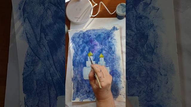 2 Зимняя тема с церковью. смотреть онлайн