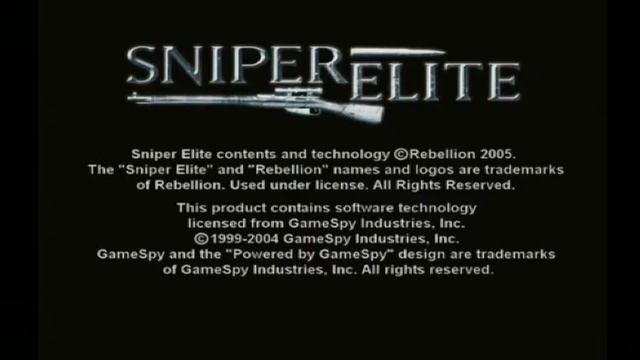 lets play sniper elite ps2-1 смотреть онлайн