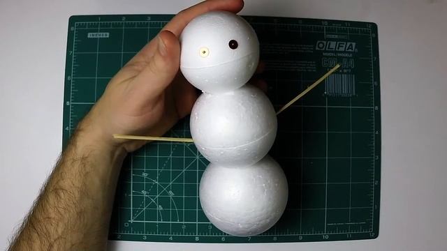 How to make_ Styrofoam Snowman смотреть онлайн