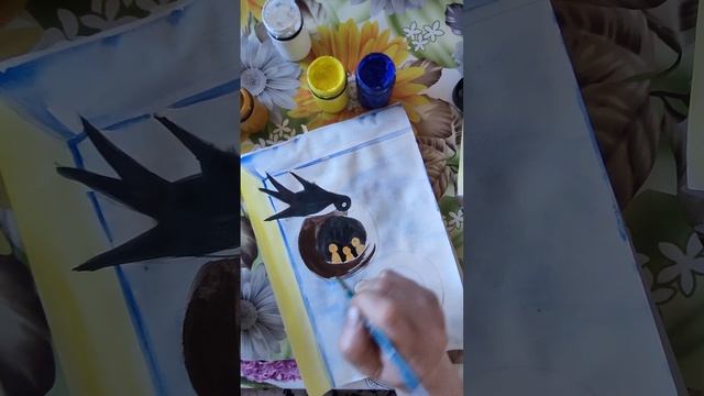 Ласточки# 2. Раскрашивание. смотреть онлайн