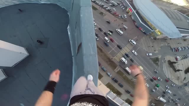 Jumping and Parkour in Voronezh смотреть онлайн