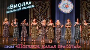 Погляди, какая красота! Вокальный ансамбль «Виола»