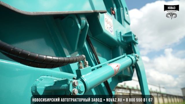 Мусоровоз 6 на 6 EMI ECOPRESS-22S объёмом 22 м³ с задней загрузкой  Shacman SX32586V385 X3000