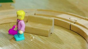 Железнодорожный набор "Городской поезд": путешествие по городу! 🚏