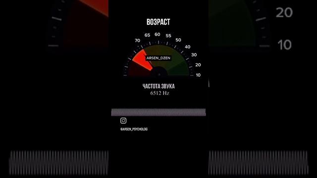 Тест на биологический возраст смотреть онлайн