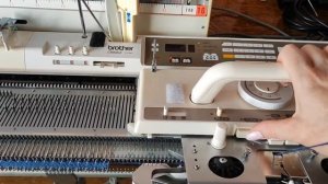 Прессовый узор на машине Бразер.