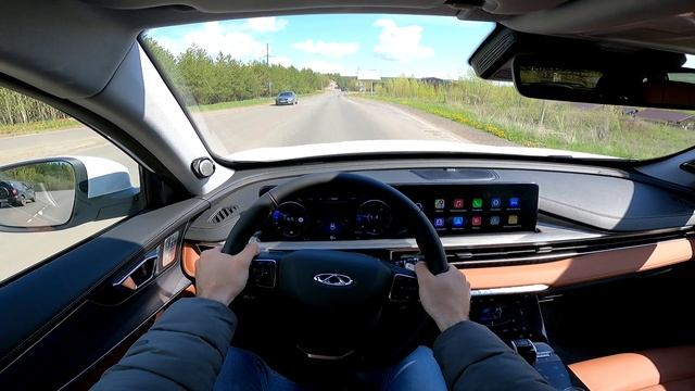 2022 Chery Tiggo 8 Pro Max Ultimate POV TEST DRIVE Off-Road смотреть онлайн