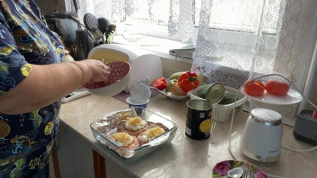 АНАНАСОВЫЕ ГНЕЗДА с сырной шапочкой . Идеальный обед для похудения .