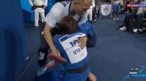 Японская дзюдоистка Ута Абэ пережила психический срыв после поражения впервые за 5 лет