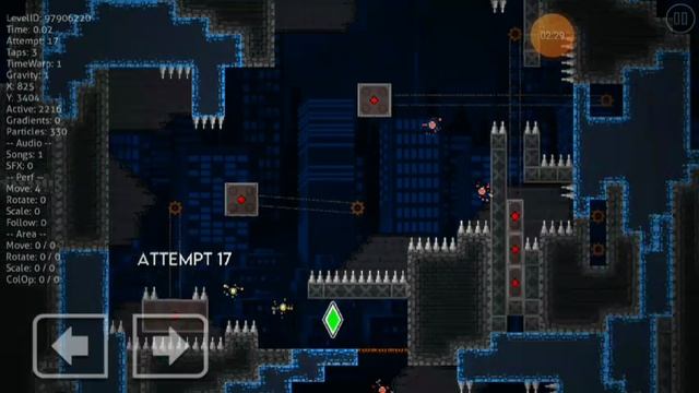 прохождение Geometry Dash Forsaken City