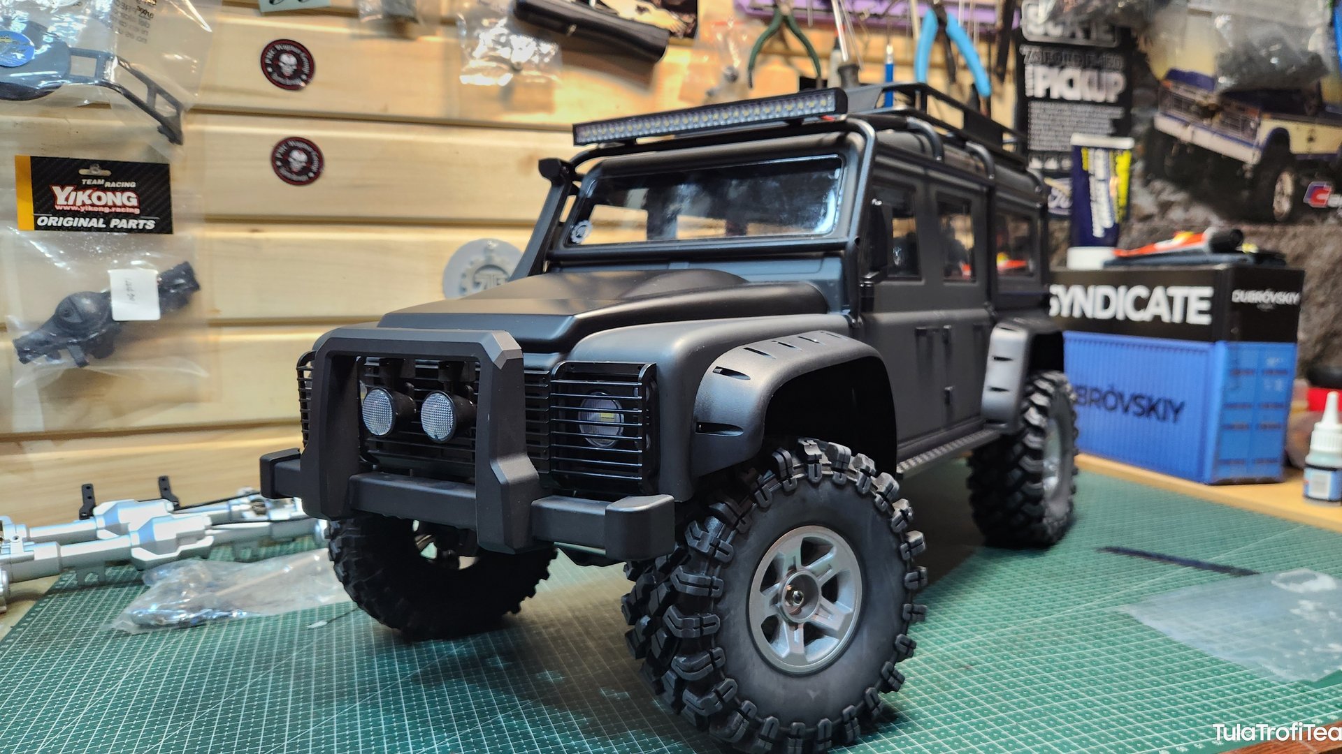 Тюнинг или доработки MJX H8H DEFENDER смотреть онлайн