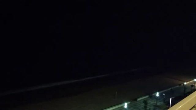 Испания. Старинный город Бланес на побережье Коста-Браво в Каталонии. Ночь. смотреть онлайн