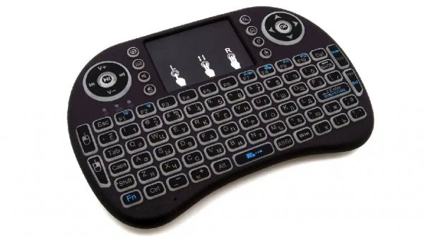 Обзор на Мини-клавиатуру. (Mini-беспроводная клавиатура с тачпадом и подсветкой.