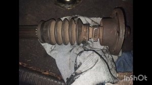 ШРУС кардана. забил смазкой. пока ходит.