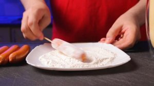 Корндог | Просто рецепт классических корндогов