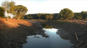 Очистка озера Орешек Рязань 2010