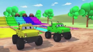 Мультики для детей 🚀 Гонки на грузовиках. Мультик про машинки, Детские Мультики, Мультфильмы