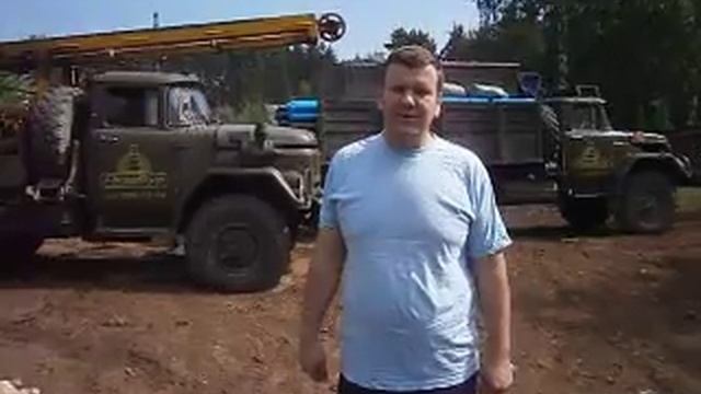 Отзыв заказчика о бурении скважины на воду и обустройство скважины. Одинцовский р он Полушкино смотреть онлайн