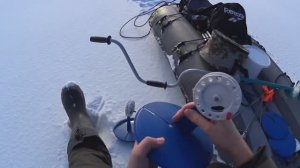 ДОЛГОЖДАННЫЙ ПЕРВЫЙ ЛЁД 2024-2025. Рыбалка на жерлицы.