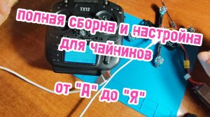 Полная сборка и настройка дрона FPV в betafly, от "А" до "Я"
