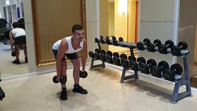 МЕРТВАЯ ТЯГА С ГАНТЕЛЯМИ / КАЧАЕМ ЯГОДИЦЫ / ТЕХНИКА УПРАЖНЕНИЯ смотреть онлайн