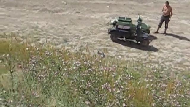 Заброшенный карьер в посёлке Роза. смотреть онлайн