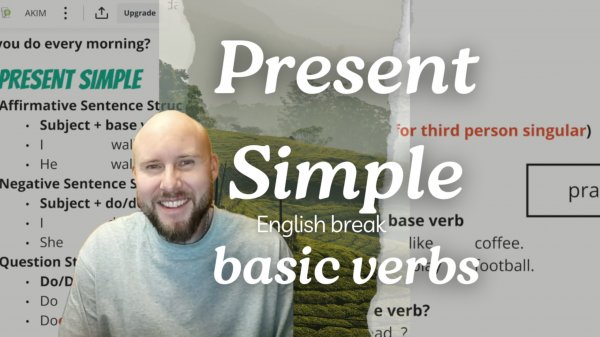 Can you learn Present Simple in just 15 minutes? Absolutely! 🎯 Watch Akim