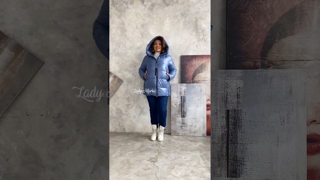 Куртка "бочонок" стеганая с молниями по бокам смотреть онлайн