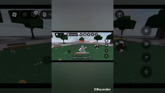 набил полную шкалу силы в сильнейших полях боя в Roblox и уничтожил всех смотреть онлайн