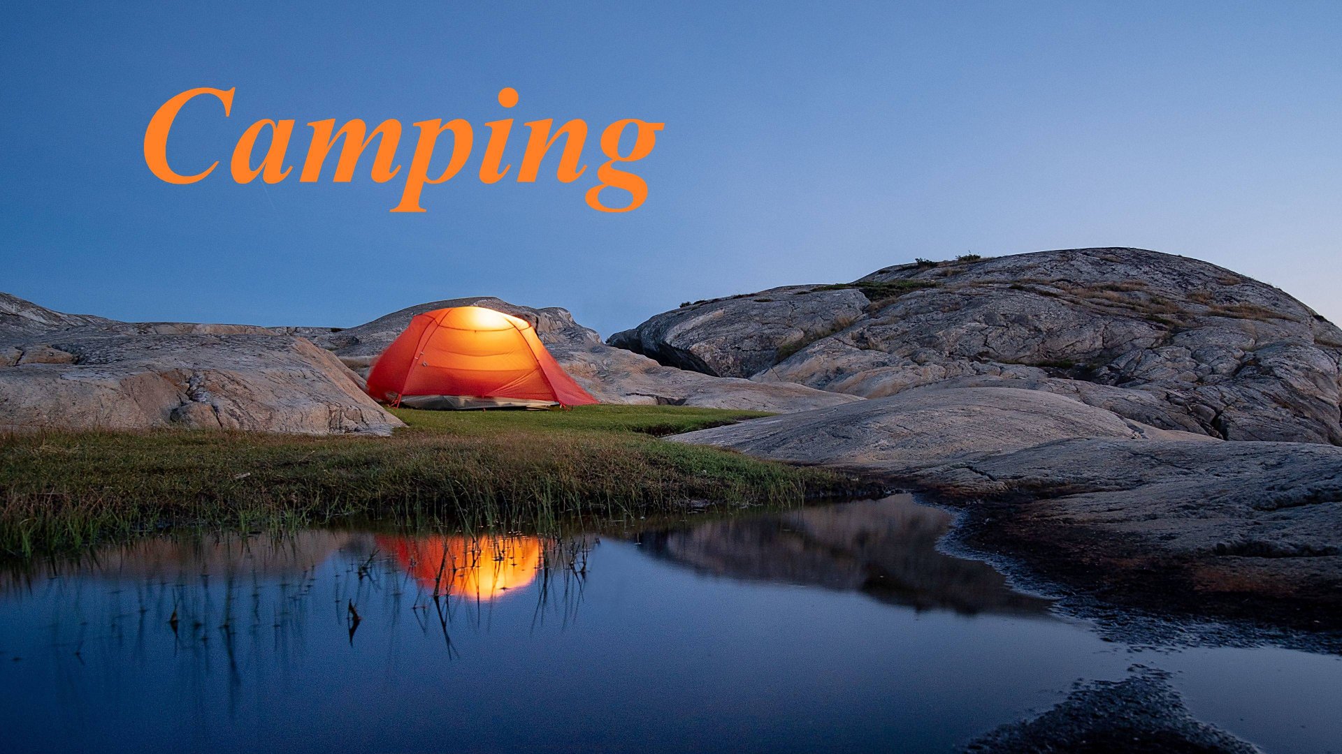 Кемпинг 4K (Camping) - Расслабляющее видео со спокойной музыкой