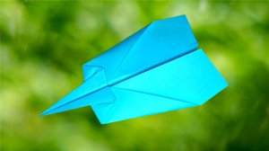 Как сделать Простой Самолетик из бумаги А4