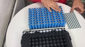 Сборка аккумулятора 13s8p, 48V, 40Ah