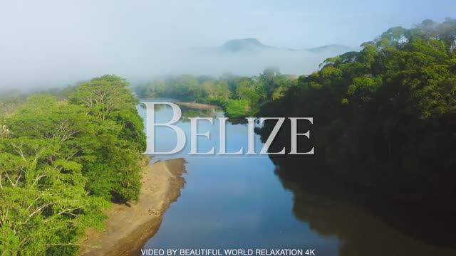 Visit Belize (4K Video Ultra HD) - Beautiful Scenery Footage with Peaceful Relaxing Music смотреть онлайн