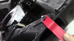 Снятие верхнего молдинга бархотки PASSAT B6