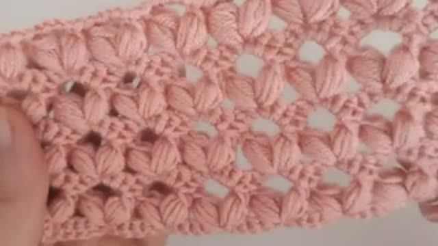 Простой узор крючком для начинающих пошагово смотреть онлайн