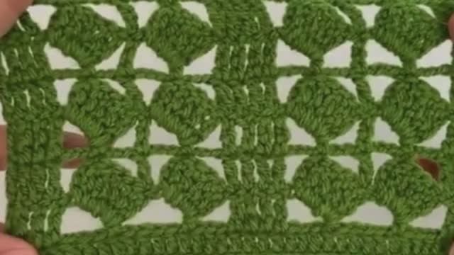 Красивый легкий узор крючком для начинающих смотреть онлайн