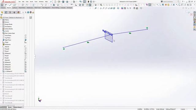 Solidworks Quick Tips - Merging Line Segments - Collinear смотреть онлайн
