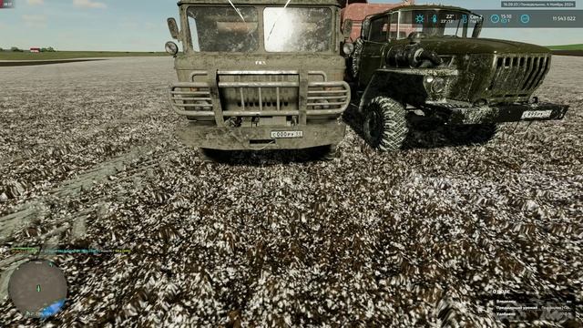 Farming Simulator 22. СПК"Искра" (BRIGADA UYX) Раскидываем известь 2 часть