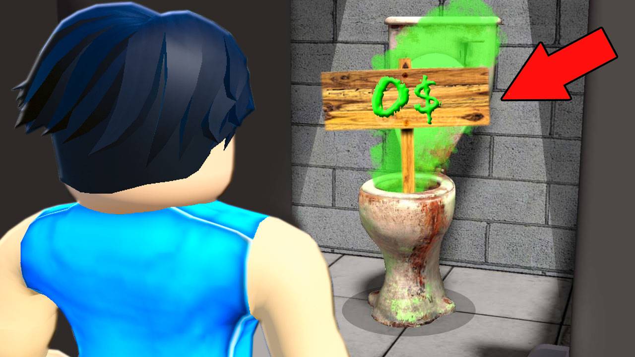 🚽Я КУПИЛ И ПРОКАЧАЛ ТУАЛЕТ В РОБЛОКС смотреть онлайн