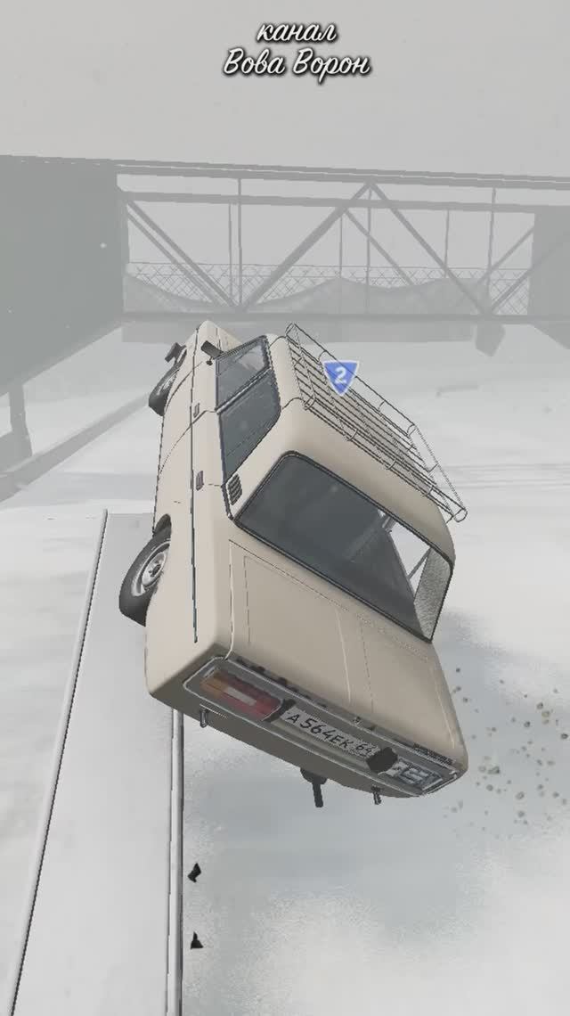 Сделал бочку на шестерке ВАЗ 2106 😱 смотреть онлайн