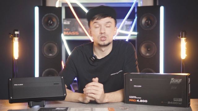 AMP PRO 4.200 - обзор на четырёхканальный усилитель смотреть онлайн