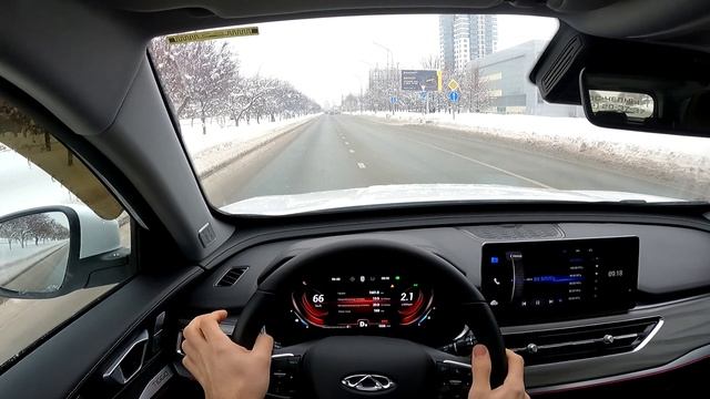 CHERY TIGGO 8 PRO POV TEST DRIVE смотреть онлайн