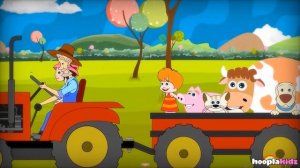 Пять маленьких уток | детские песни | Hooplakidz Russian