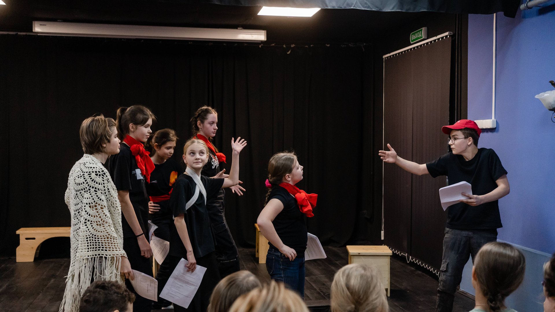 Театрализованная читка В. Дегтева "Леха Горохов и Мумия"