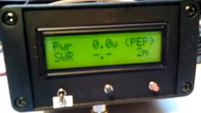 Arduino SWR & POWER meter by ON7EQ смотреть онлайн