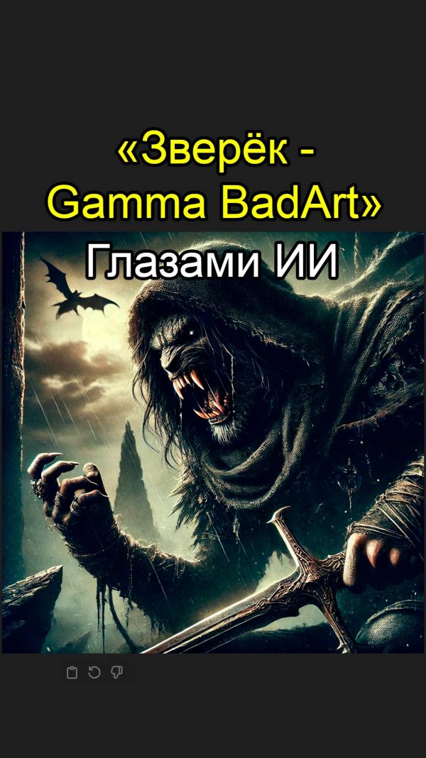 Зверёк | Gamma BadArt - Глазами Нейросети