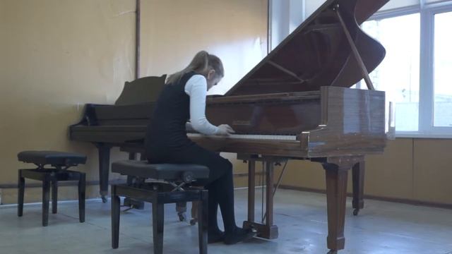 Макменева Мадина II группа. И.С. Бах. ХТК 1 том Прелюдия и фуга ре минор. смотреть онлайн