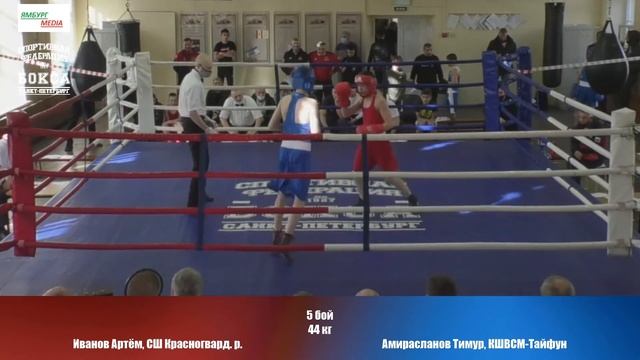 44 кг Иванов Артём, СШ Красногвард р Амирасланов Тимур, КШВСМ Тайфун смотреть онлайн