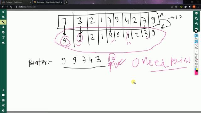 C. Fence Painting | Codeforces | Hindi | C++ | Round #699 смотреть онлайн